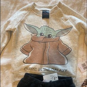 Baby Yoda Jogger Lounge Set